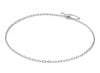 Stainless Steel Mini Paperclip Link Necklace - Pierced Universe