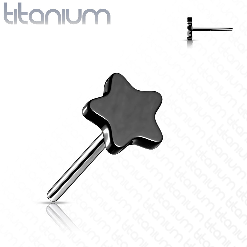 Star Titanium Threadless Top