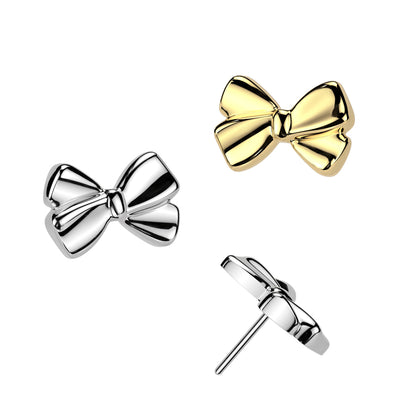 Titanium Threadless Bow Top