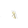 Titanium Threadless Key Top