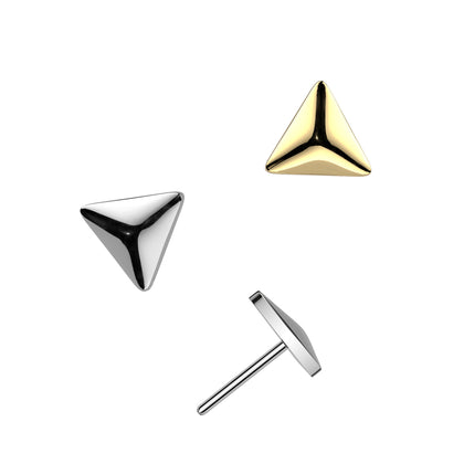 Titanium Threadless Basic Triangle Minimal Top