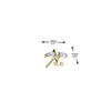 Titanium White CZ Airplane Threadless Top