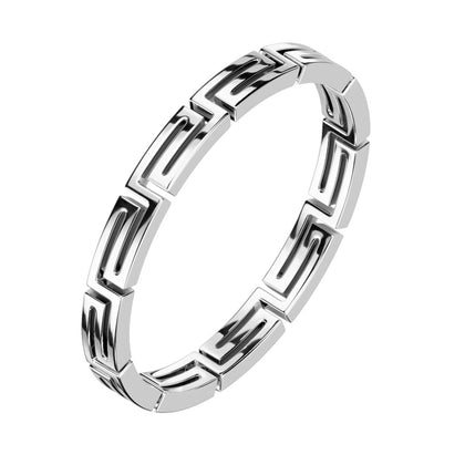 Stainless Steel Maze Cut Out Ring