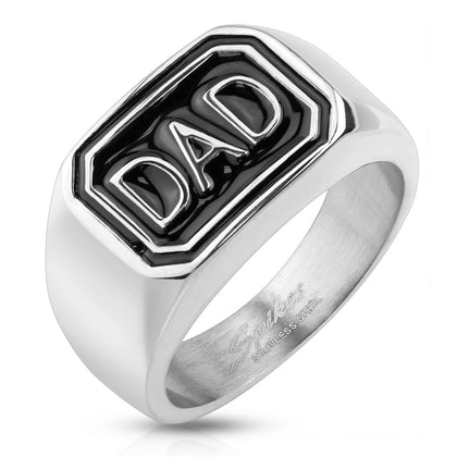 Stainless Steel DAD Casted Ring