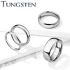 Tungsten Classic Dome Wedding Band Ring