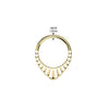 Implant Grade Titanium V Shaped Cut Out Hinged Clicker Hoop