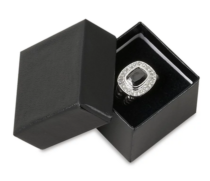 Case of Black Ring Boxes (100 in a box)