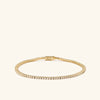 Brass Tennis Bracelet