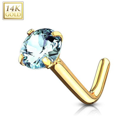 14KT Solid Yellow Gold 