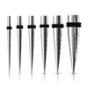 316L Surgical Steel Ridged Stretcher Taper - Pierced Universe