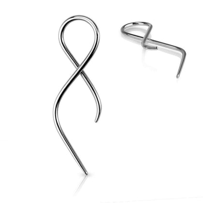 316L Surgical Steel Twist Taper - Pierced Universe