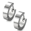 316L Surgical Steel Squared Hoop Earrings