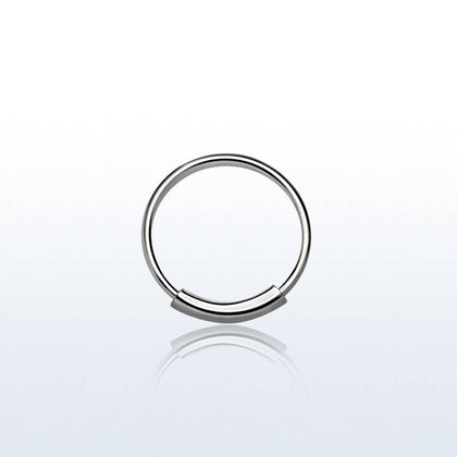 925 Sterling Silver Endless Nose Ring Hoop - Pierced Universe