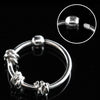 925 Sterling Silver Nose Hoop Ring with 3 Twisted Wires - Pierced Universe