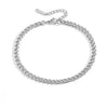 Stainless Steel Cuban Link Anklet