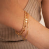 Stainless Steel Gold Rope Link Bracelet - Pierced Universe