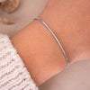 Stainless Steel Rounded Snake Chain Bracelet - Pierced Universe