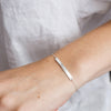 Stainless Steel Thick Bar Chain Bracelet - Pierced Universe