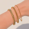 Stainless Steel Cuban Link Chain Bracelet - Pierced Universe