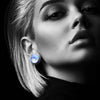 Aurora Borealis Double Flared Glass Ear Plugs - Pierced Universe