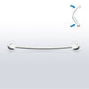 Flexible PTFE Acrylic Straight Barbell - Pierced Universe