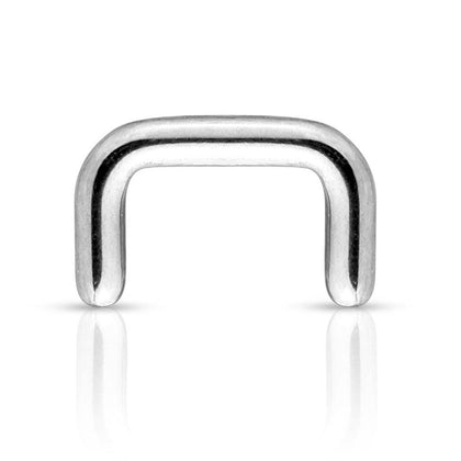 Surgical Steel Staple Septum Retainer - Pierced Universe