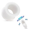 Ultra Soft Double Flared Silicone Flexible Ear Gauges Tunnels - Pierced Universe